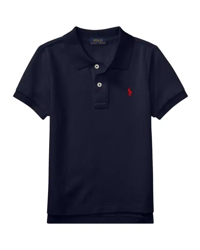 Polo Ralph Lauren Boy 's Short-Sleeve Logo Embroidery Polo Shirt, Size -7