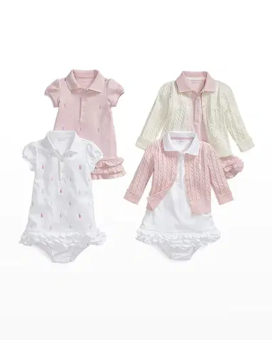 Polo Ralph Lauren Cupcake Ruffle Hem Polo Dress With Bloomers | Thumbnail 3 Polo Ralph Lauren Cupcake Ruffle Hem Polo Dress With Bloomers | Thumbnail 3