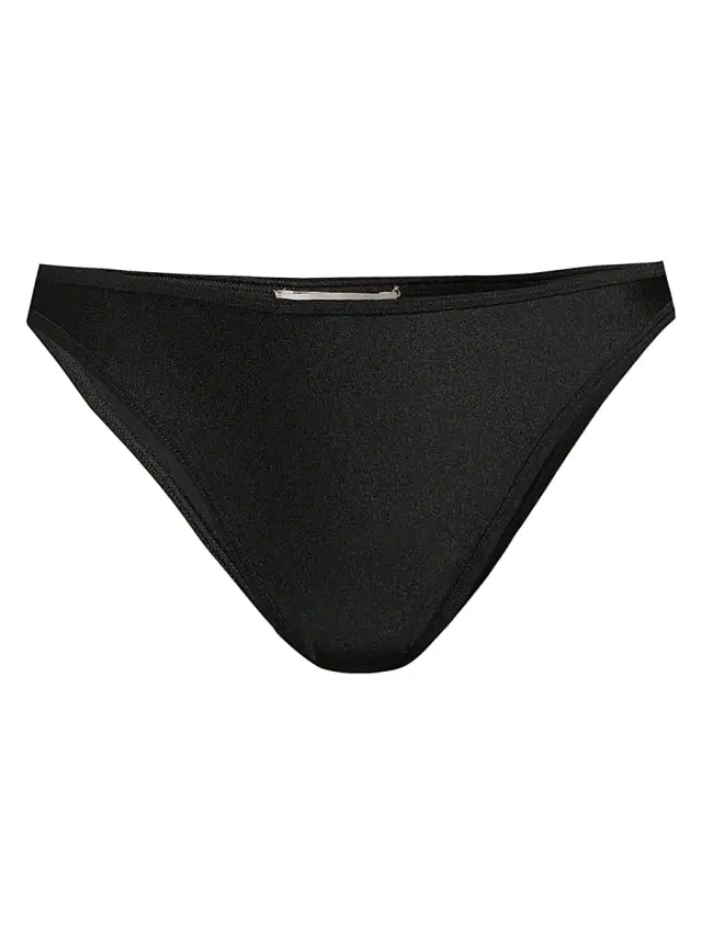 Ramy Brook Women's Isla High-Leg Bikini Bottom - Black