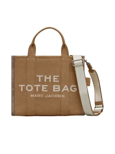 Marc Jacobs Women's The Jacquard Medium Tote - Camel | Thumbnail 1 Marc Jacobs Women's The Jacquard Medium Tote - Camel | Thumbnail 1