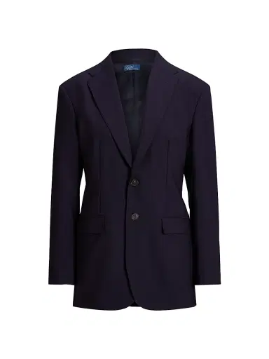 Polo Ralph Lauren Women's Wool Blend Blazer | Thumbnail 1 Polo Ralph Lauren Women's Wool Blend Blazer | Thumbnail 1