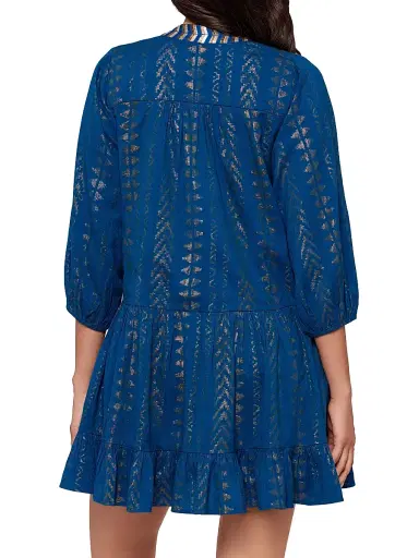 Miraclesuit Swim Women's Beach Etc. Cotton-Blend Jacquard Minidress | Thumbnail 4 Miraclesuit Swim Women's Beach Etc. Cotton-Blend Jacquard Minidress | Thumbnail 4