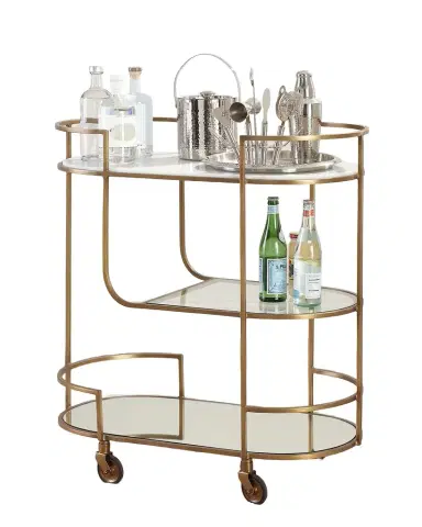 Arteriors Trainor Bar Cart | Thumbnail 1