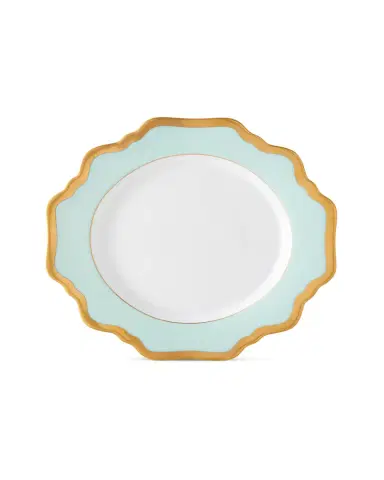 Anna Weatherley Aqua Rimmed Bread & Butter Plate | Thumbnail 2