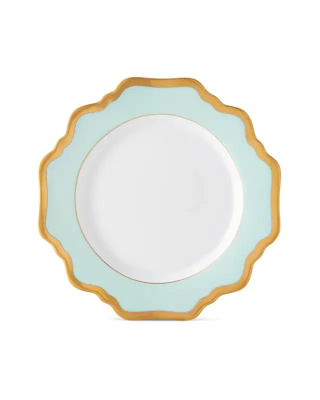 Anna Weatherley Aqua Rimmed Bread & Butter Plate