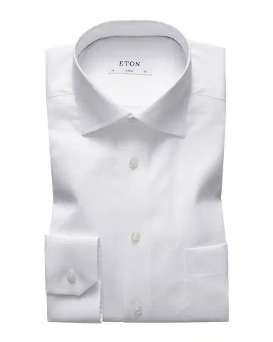 Eton Men 's Classic-Fit Twill Dress Shirt | Thumbnail 1 Eton Men 's Classic-Fit Twill Dress Shirt | Thumbnail 1