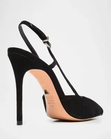 Schutz Boris Suede Slingback High-Heel Pumps | Thumbnail 4