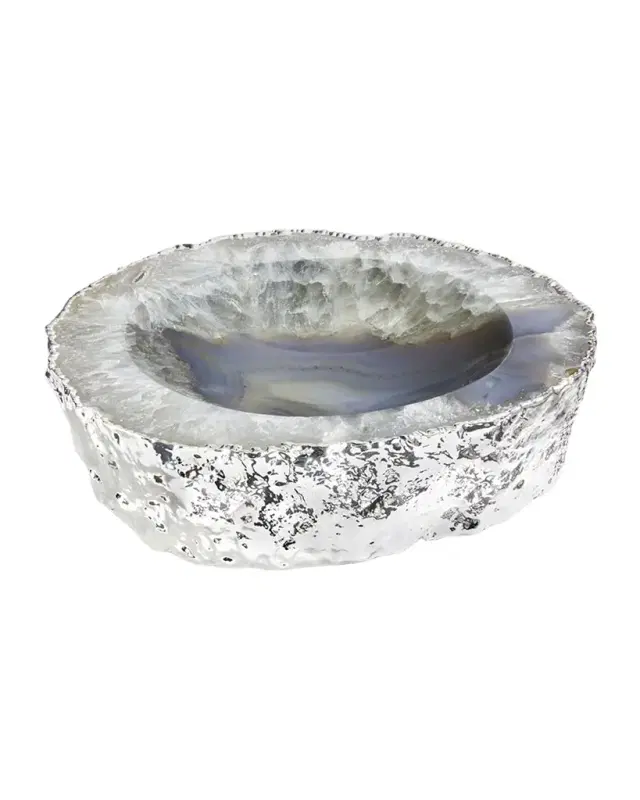 ANNA New York Cascita Bowl, Natural Silver