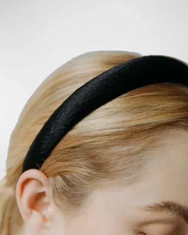Jennifer Behr Tori Silk Satin Headband | Thumbnail 3