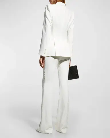 Alexander McQueen Leaf Crepe Classic Suiting Pants | Thumbnail 6