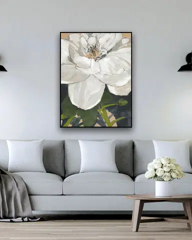 Prestige Arts "Marked By Magnolias I" Giclee Canvas Art | Thumbnail 2