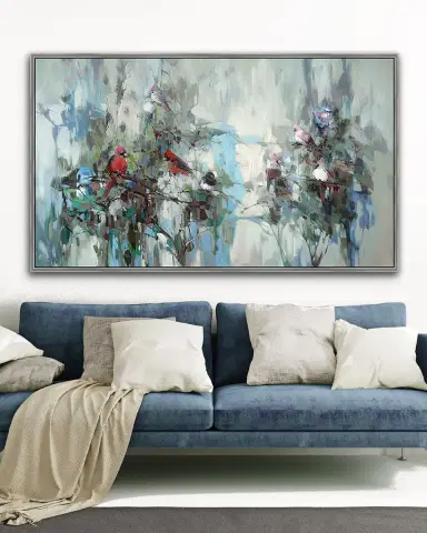 Prestige Arts "Cardinals" Giclee Canvas Art | Thumbnail 2 Prestige Arts "Cardinals" Giclee Canvas Art | Thumbnail 2
