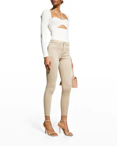 L'Agence Margot High-Rise Skinny Ankle Jeans | Thumbnail 3