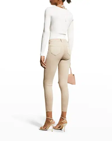L'Agence Margot High-Rise Skinny Ankle Jeans | Thumbnail 4
