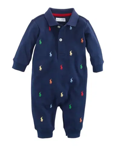 Polo Ralph Lauren Logo Embroidery Polo Coverall | Thumbnail 1 Polo Ralph Lauren Logo Embroidery Polo Coverall | Thumbnail 1