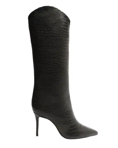 Schutz Maryana Snake-Print Leather Knee Boots | Thumbnail 1 Schutz Maryana Snake-Print Leather Knee Boots | Thumbnail 1
