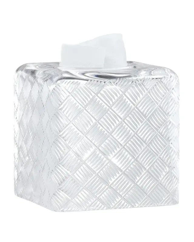 Labrazel Basket Weave Tissue Box Cover