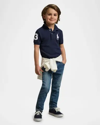 Polo Ralph Lauren Boy's Big Pony Pique Knit Polo | Thumbnail 3 Polo Ralph Lauren Boy's Big Pony Pique Knit Polo | Thumbnail 3