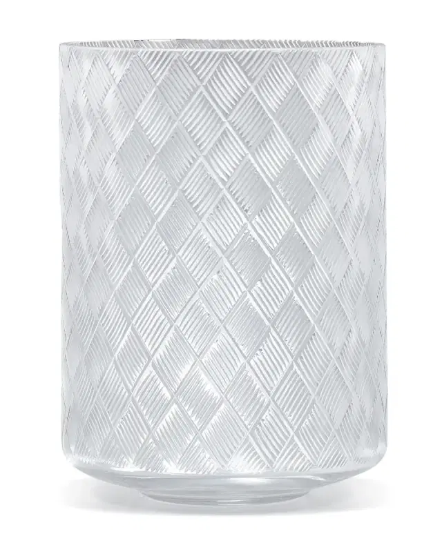 Labrazel Basket Weave Wastebasket
