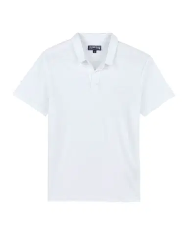 Vilebrequin Men's Pyramid Linen Polo Shirt | Thumbnail 1