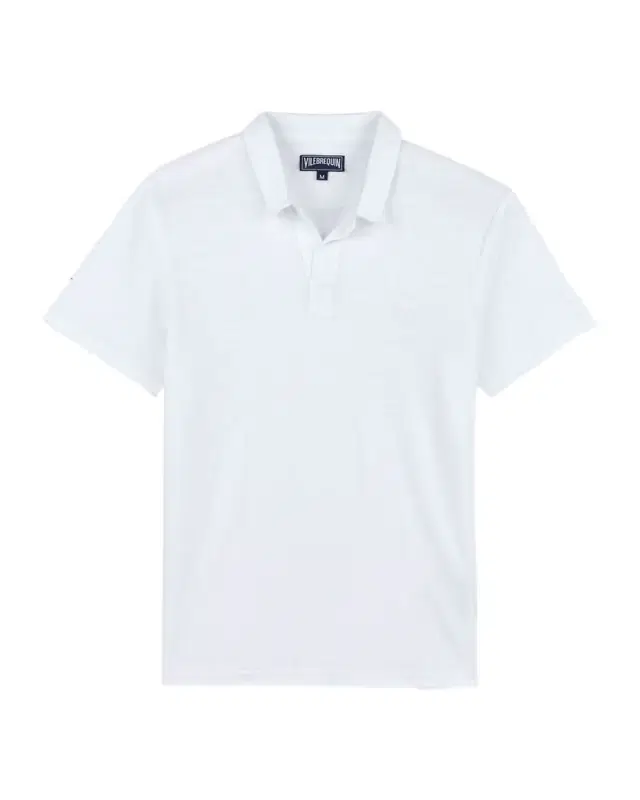 Vilebrequin Men's Pyramid Linen Polo Shirt