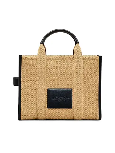 Marc Jacobs Women's The Woven Medium Tote Bag - Natural | Thumbnail 3 Marc Jacobs Women's The Woven Medium Tote Bag - Natural | Thumbnail 3