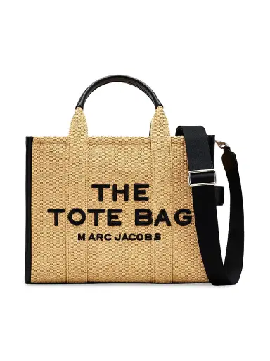 Marc Jacobs Women's The Woven Medium Tote Bag - Natural | Thumbnail 1 Marc Jacobs Women's The Woven Medium Tote Bag - Natural | Thumbnail 1