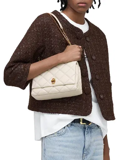 Marc Jacobs Women's The Slim Dual Quilted Convertible Shoulder Bag | Thumbnail 3 Marc Jacobs Women's The Slim Dual Quilted Convertible Shoulder Bag | Thumbnail 3