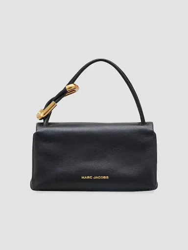 Marc Jacobs Women's The Mini Dual Leather Top Handle Bag - Black | Thumbnail 4 Marc Jacobs Women's The Mini Dual Leather Top Handle Bag - Black | Thumbnail 4