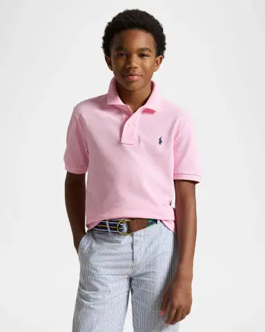 Polo Ralph Lauren Boy's Short-Sleeve Logo Embroidery Polo Shirt | Thumbnail 3 Polo Ralph Lauren Boy's Short-Sleeve Logo Embroidery Polo Shirt | Thumbnail 3