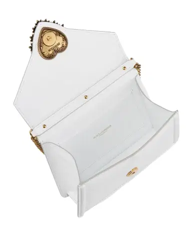 Dolce & Gabbana Devotion Mini Leather Top-Handle Bag | Thumbnail 1 Dolce & Gabbana Devotion Mini Leather Top-Handle Bag | Thumbnail 1