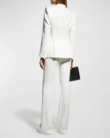 Alexander McQueen Classic Single-Breasted Suiting Blazer | Thumbnail 2 Alexander McQueen Classic Single-Breasted Suiting Blazer | Thumbnail 2