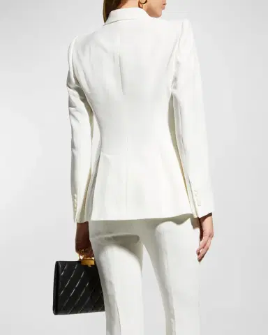 Alexander McQueen Classic Single-Breasted Suiting Blazer | Thumbnail 6 Alexander McQueen Classic Single-Breasted Suiting Blazer | Thumbnail 6