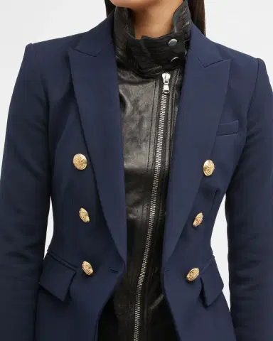 Veronica Beard Lamb Leather Moto Dickey | Thumbnail 6 Veronica Beard Lamb Leather Moto Dickey | Thumbnail 6