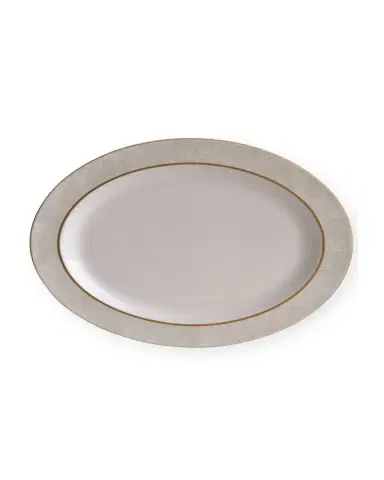 Bernardaud Sauvage White Oval Platter, 15" | Thumbnail 2