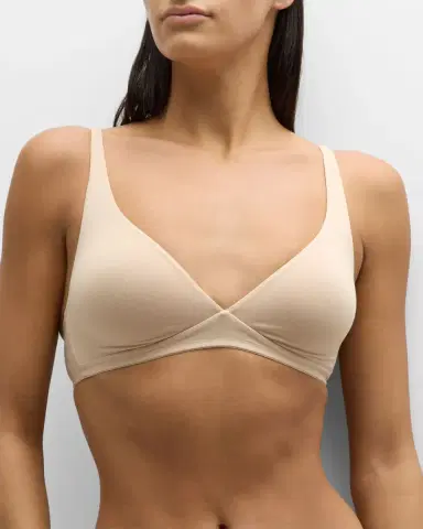 Hanro Cotton Sensation Soft-Cup Bra | Thumbnail 2 Hanro Cotton Sensation Soft-Cup Bra | Thumbnail 2