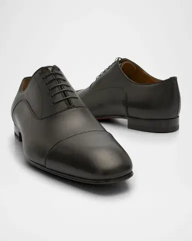 Christian Louboutin Greggo Men's Lace-Up Leather Dress Shoes | Thumbnail 9 Christian Louboutin Greggo Men's Lace-Up Leather Dress Shoes | Thumbnail 9