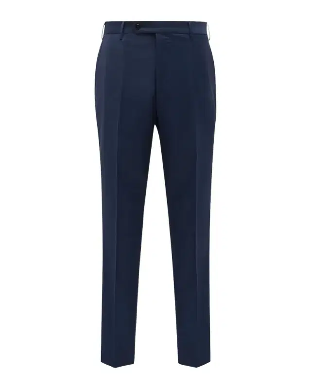 ZANELLA Men's Parker Classic Flat-Front Trousers