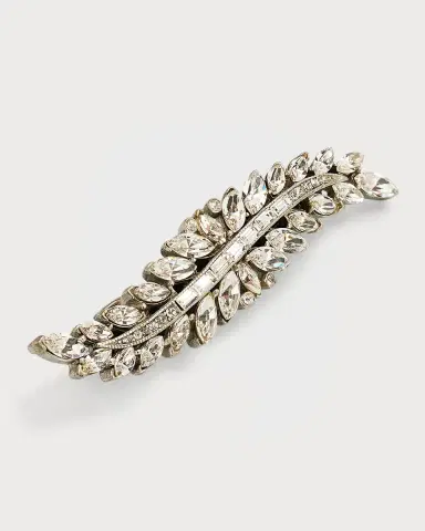 ben-amun Crystal Hair Barrette | Thumbnail 2 ben-amun Crystal Hair Barrette | Thumbnail 2