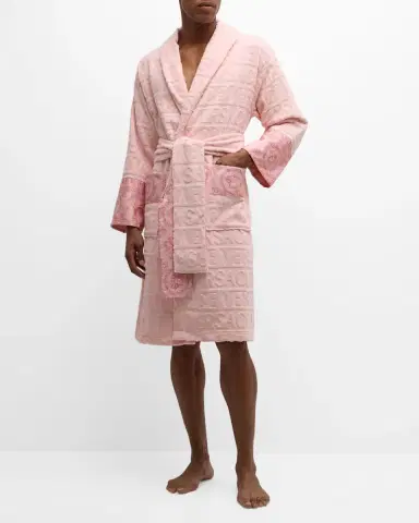 Versace Unisex Barocco Sleeve Robe | Thumbnail 2