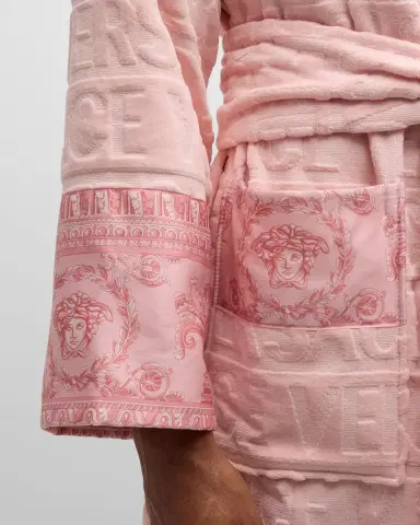 Versace Unisex Barocco Sleeve Robe | Thumbnail 5
