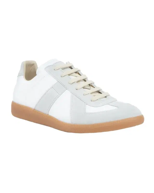 Maison Margiela Men 's Replica Leather Low-Top Sneakers