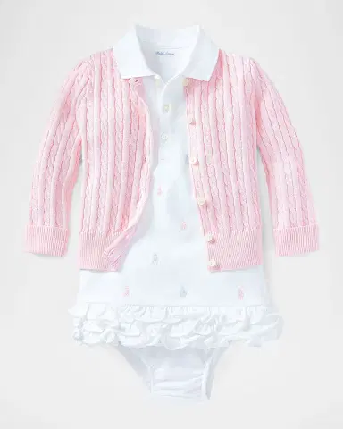 Polo Ralph Lauren Cable Knit Cotton Cardigan | Thumbnail 3