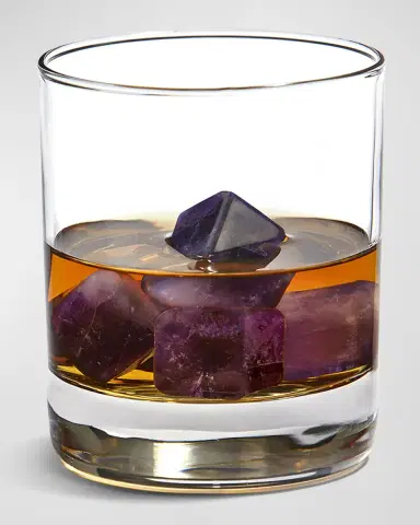 Anna New York Amethyst Cubes, Set of 6 | Thumbnail 4