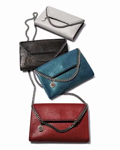 Stella McCartney Mini Falabella Shaggy Deer Wallet on Chain | Thumbnail 2 Stella McCartney Mini Falabella Shaggy Deer Wallet on Chain | Thumbnail 2
