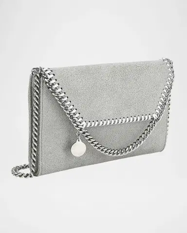 Stella McCartney Mini Falabella Shaggy Deer Wallet on Chain | Thumbnail 3 Stella McCartney Mini Falabella Shaggy Deer Wallet on Chain | Thumbnail 3