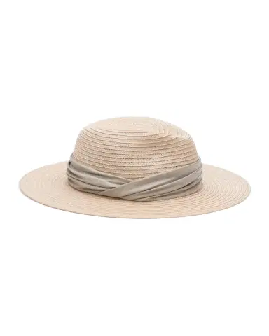 Eugenia Kim Courtney Woven Fedora Hat w/ Scarf Band | Thumbnail 3