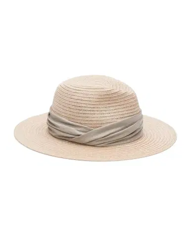 Eugenia Kim Courtney Woven Fedora Hat w/ Scarf Band | Thumbnail 1