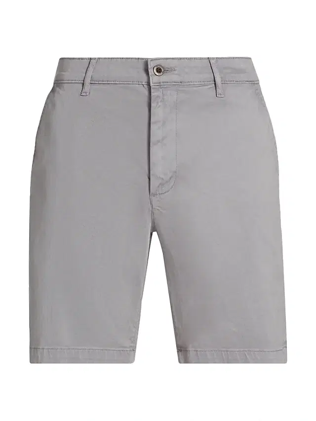 AG Jeans Men's Wanderer Sueded Sateen Shorts - Sulfur Ocean Breeze