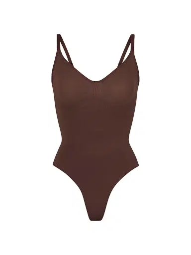 Skims Women's Seamless Sculpt Thong Bodysuit | Thumbnail 1 Skims Women's Seamless Sculpt Thong Bodysuit | Thumbnail 1
